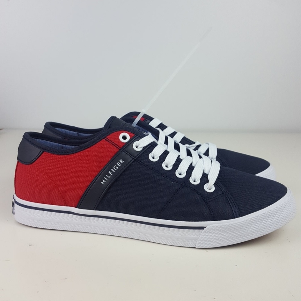 Tommy hilfiger shoes mens size 8 blue red white